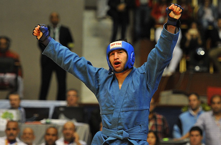 Kazakhstan's Arman Ospanov came out on top in the combat men's 68kg class ©FIAS