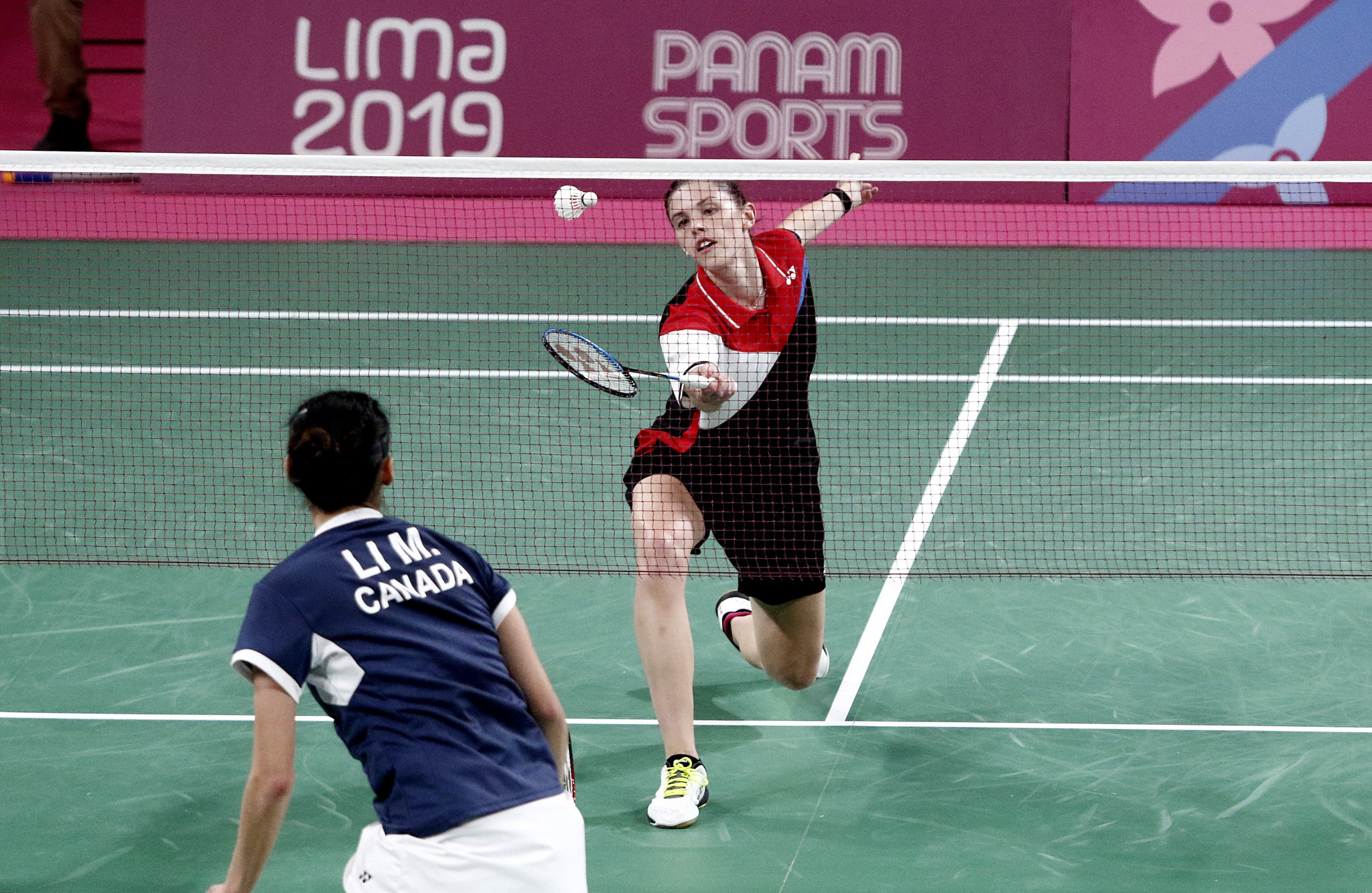 Canada had a successful day in badminton, claiming four gold medals out of a possible five ©Lima 2019