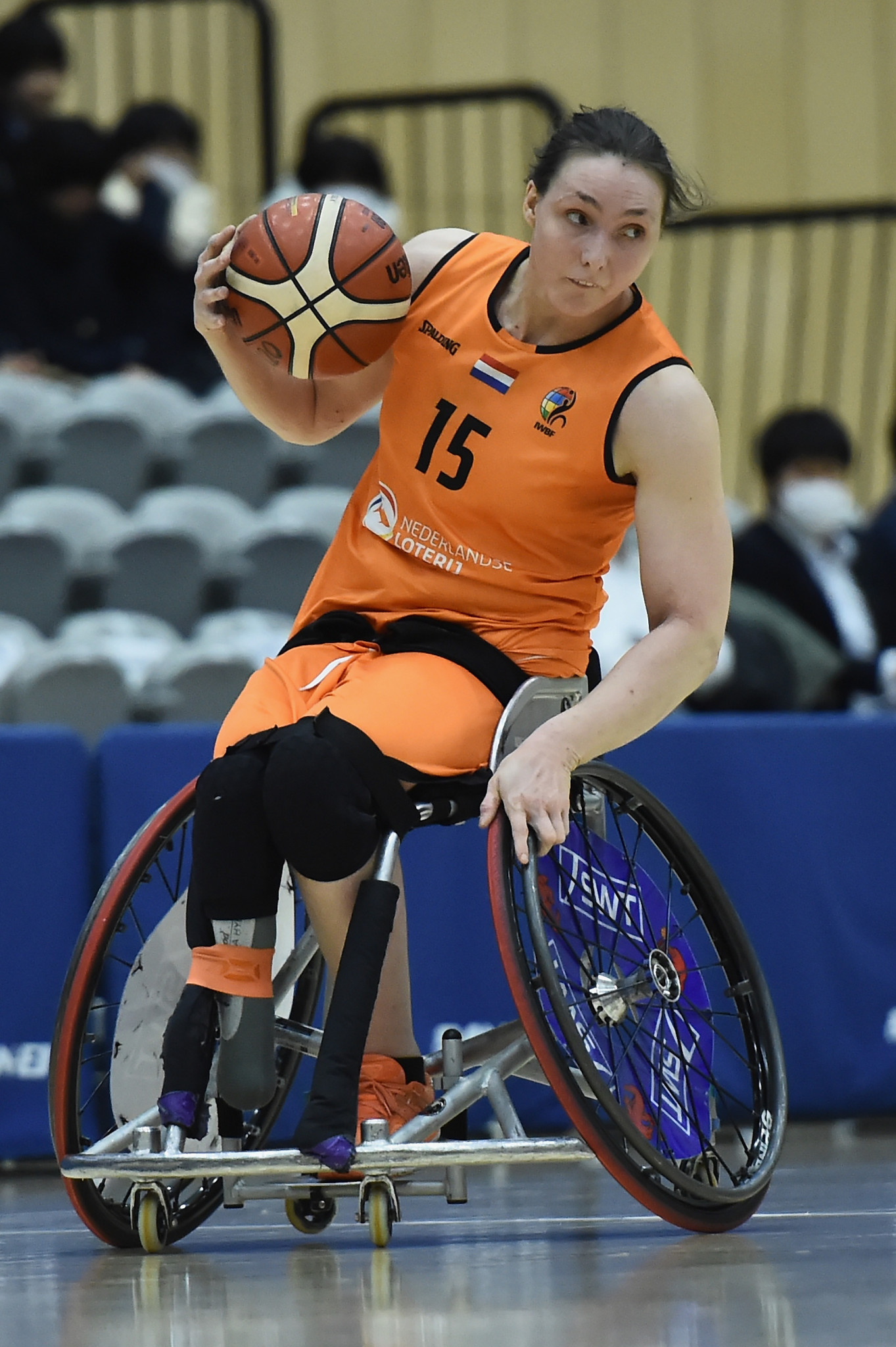 Netherlands' Mariska Beijer was top scorer at the Women’s Wheelchair Basketball European Championship ©Getty Images