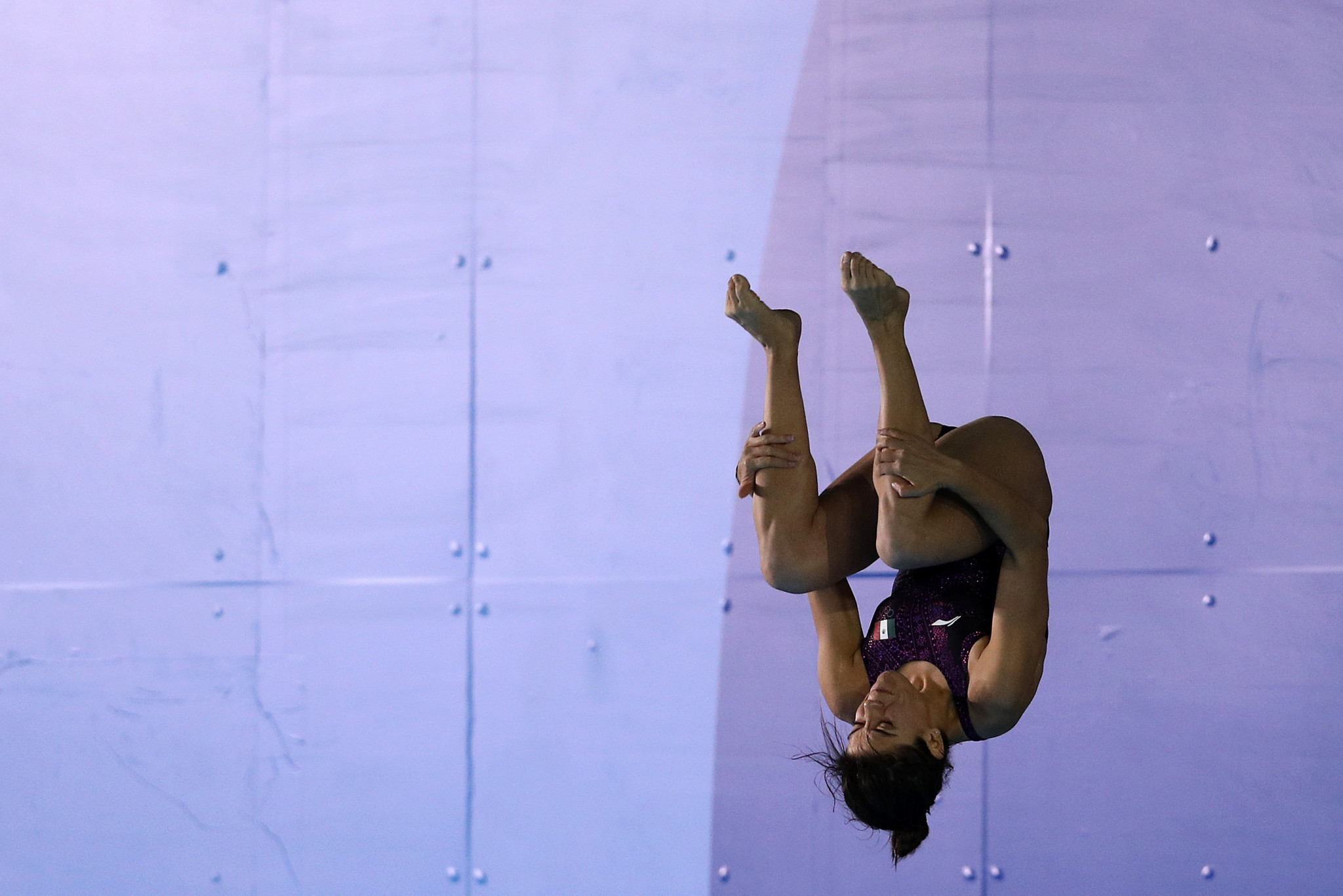 The women's 10m platform diving final saw a Tokyo 2020 berth on offer for the winner ©Getty Images