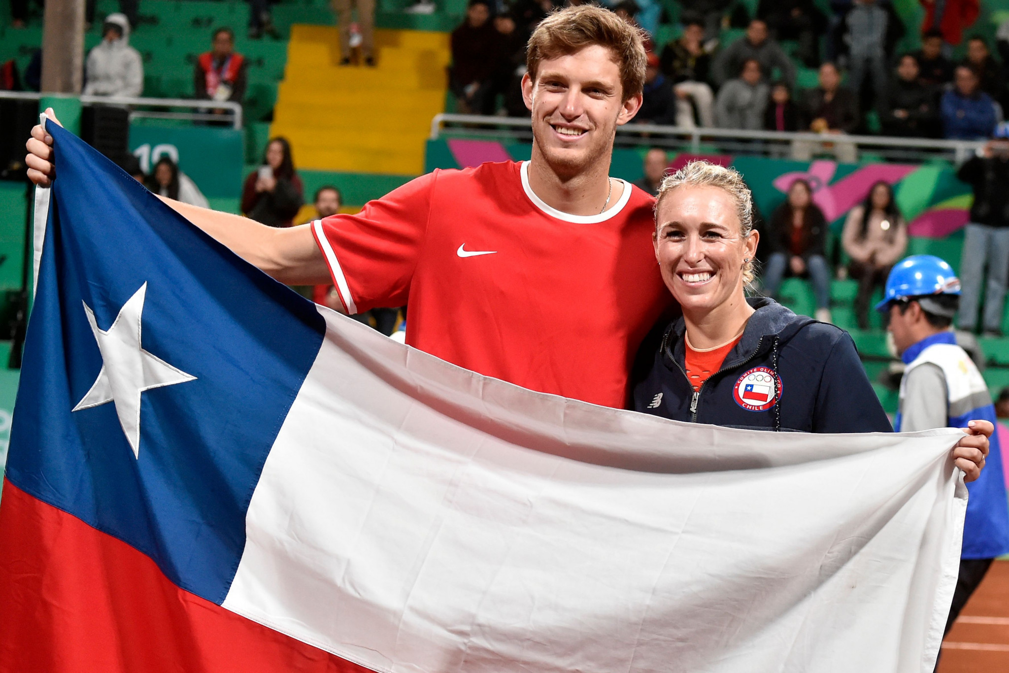 Chile won the mixed doubles tennis final ©Getty Images