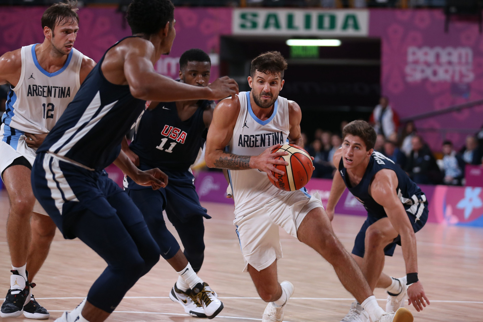 Argentina beat the United States in a highly anticipated men's basketball semi-final ©Getty Images