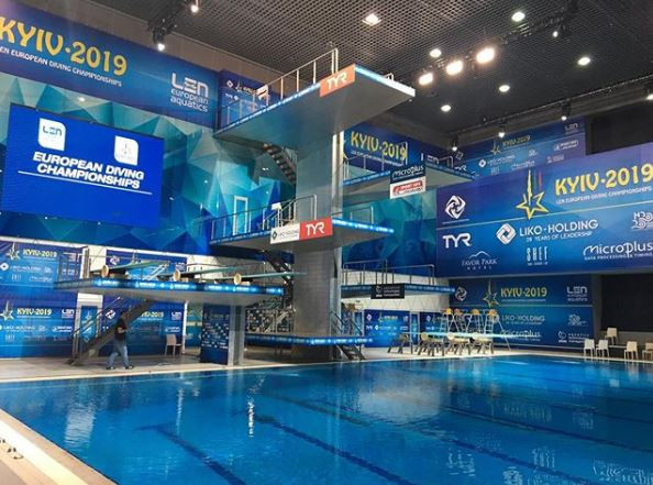 The Liko Sports Centre in Kyiv will host the 2019 European Swimming League European Diving Championships ©LEN
