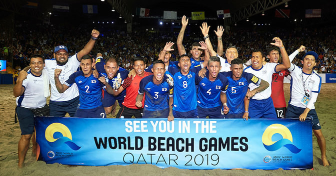 Mexico and El Salvador clinch ANOC World Beach Games beach soccer berths