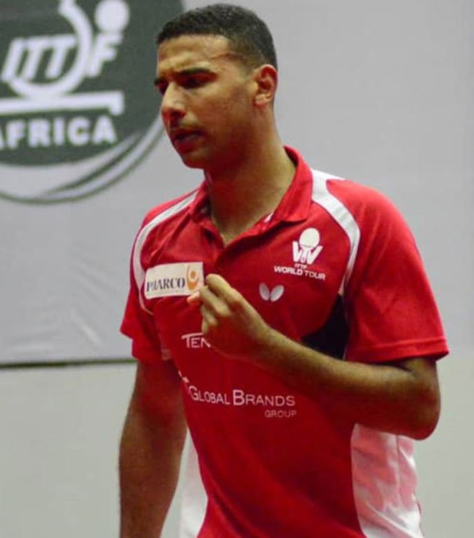 Omar Assad of Egypt defeated compatriot Ahmed Saleh to win the International Table Tennis Federation Africa Cup in Lagos ©ITTF