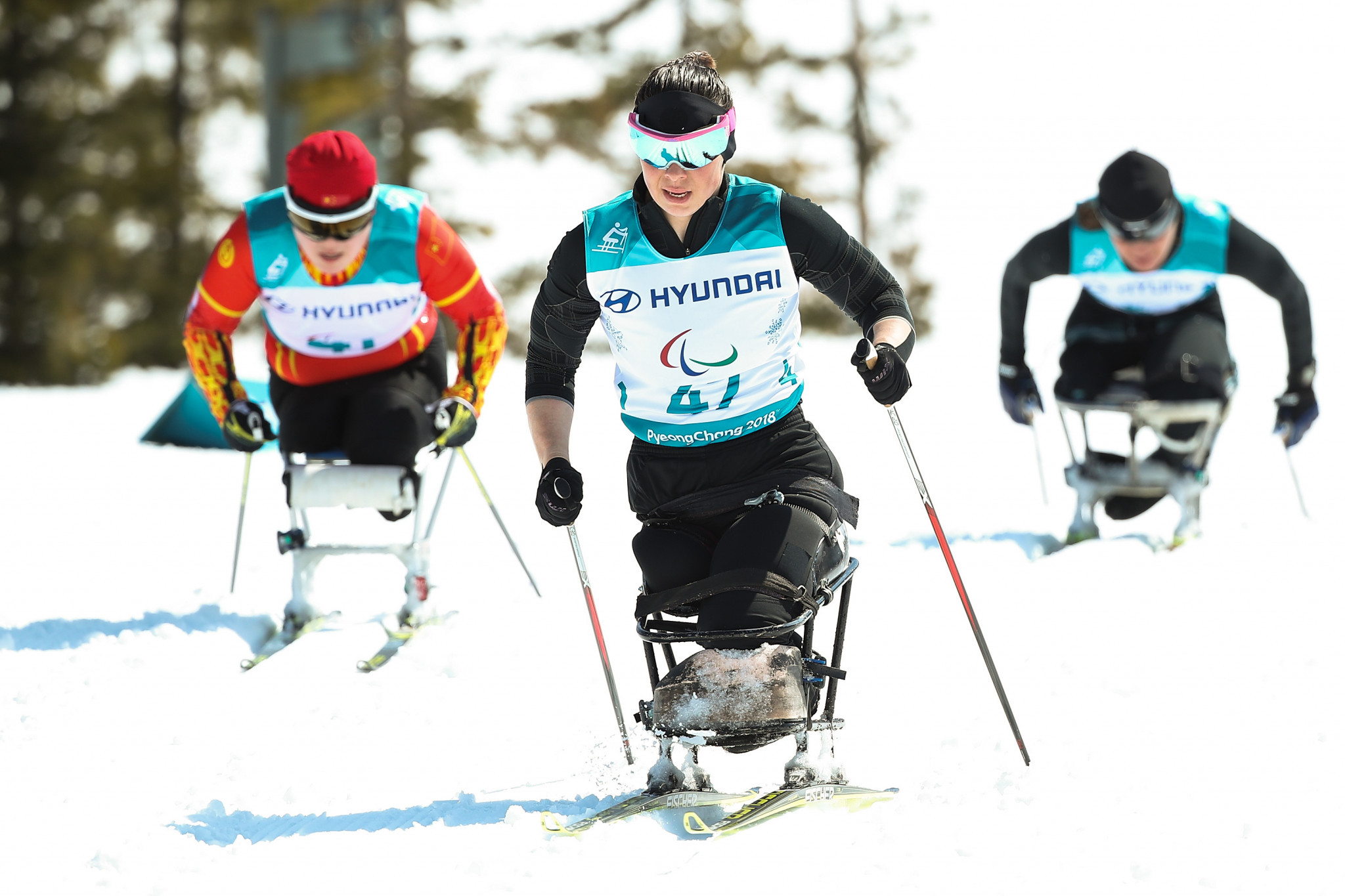 Russian athletes were forced to compete as neutrals at the 2018 Winter Paralympic Games in Pyeongchang ©Getty Images