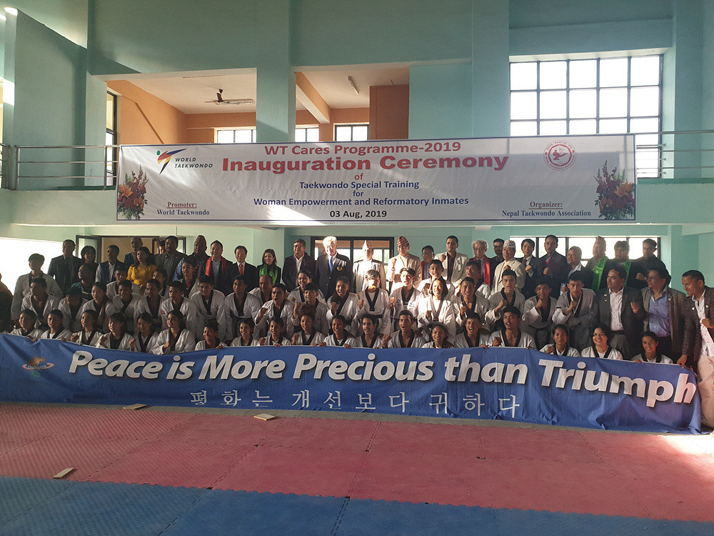 Two humanitarian programme for inmates and female domestic abuse victims have been launched by World Taekwondo ©World Taekwondo