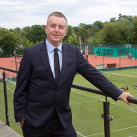 Dave Miley has targeted a more sustainable model for tennis in his campaign ©Twitter/DaveMileyTennis