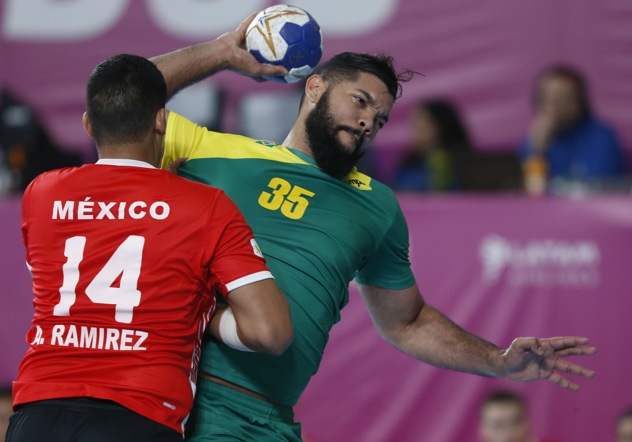 Brazil were the bronze medallists after defeating Mexico ©Lima 2019