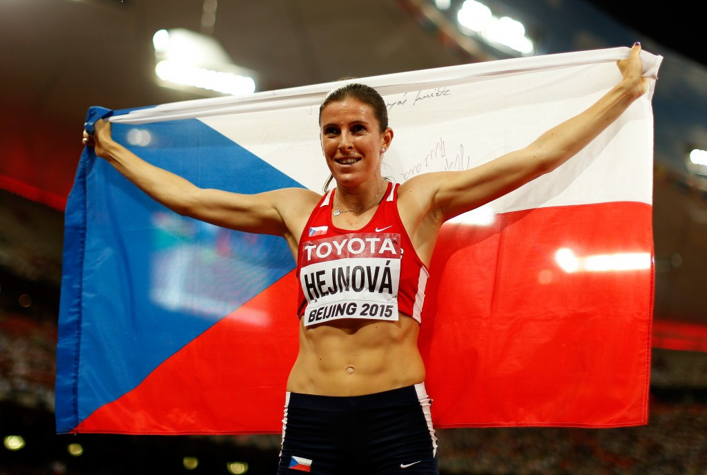World 400m hurdles champion Zuzana Hejnová was one of the recipients of a new car