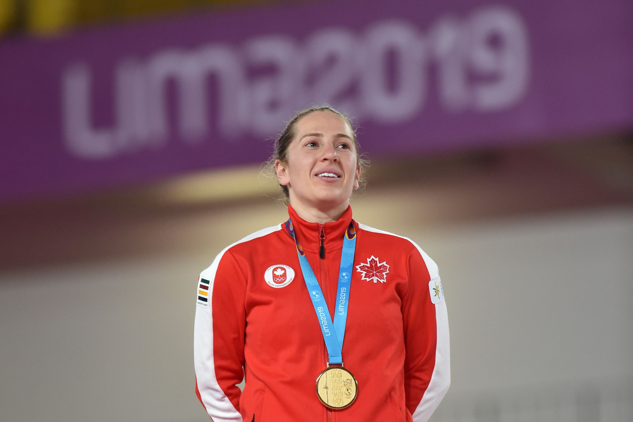 His compatriot Samantha Smith was the victor in the women's competition ©Lima 2019