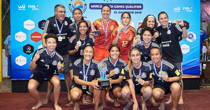 Mexico qualify for women's beach soccer event at ANOC World Beach Games