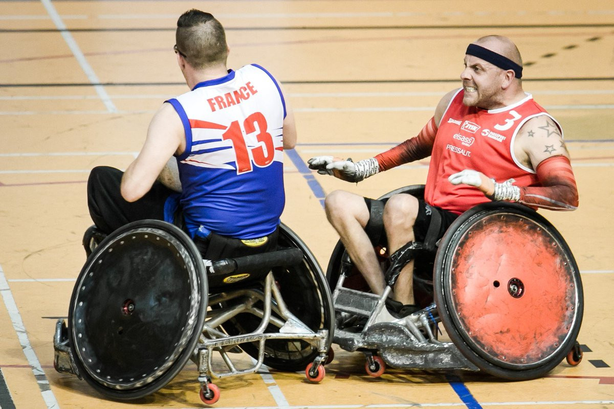 France will begin their Group A campaign against Germany tomorrow ©Wheelchair Rugby/Twitter
