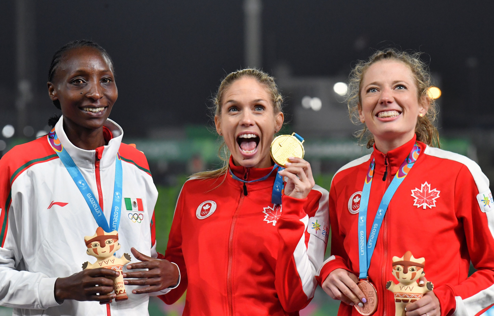 Canada's Natasha Wodak won the women's 10,000m title ©Getty Images