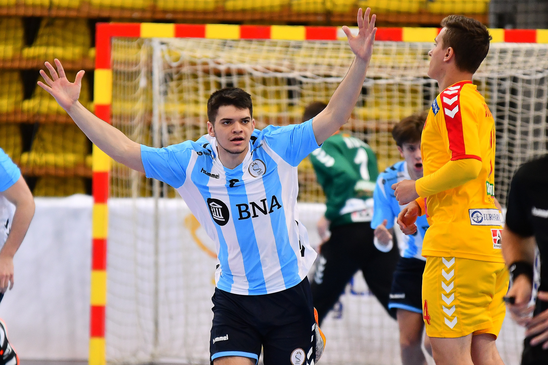 Argentina subjected hosts North Macedonia to a day one defeat ©IHF