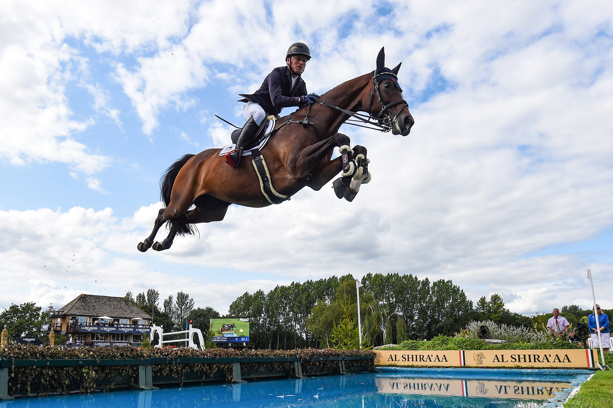 Michael Jung has admitted that he thinks equestrian is on the borderline of Olympic sports ©Getty Images  