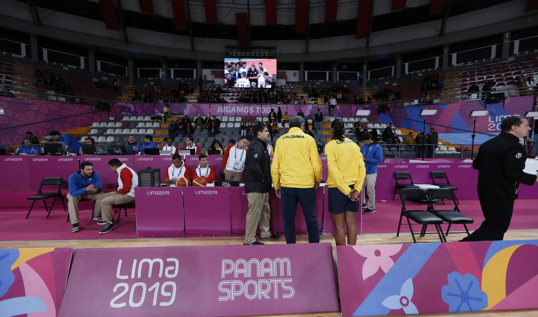 Colombia were awarded a walkover due to Argentina having the wrong kit ©Lima 2019