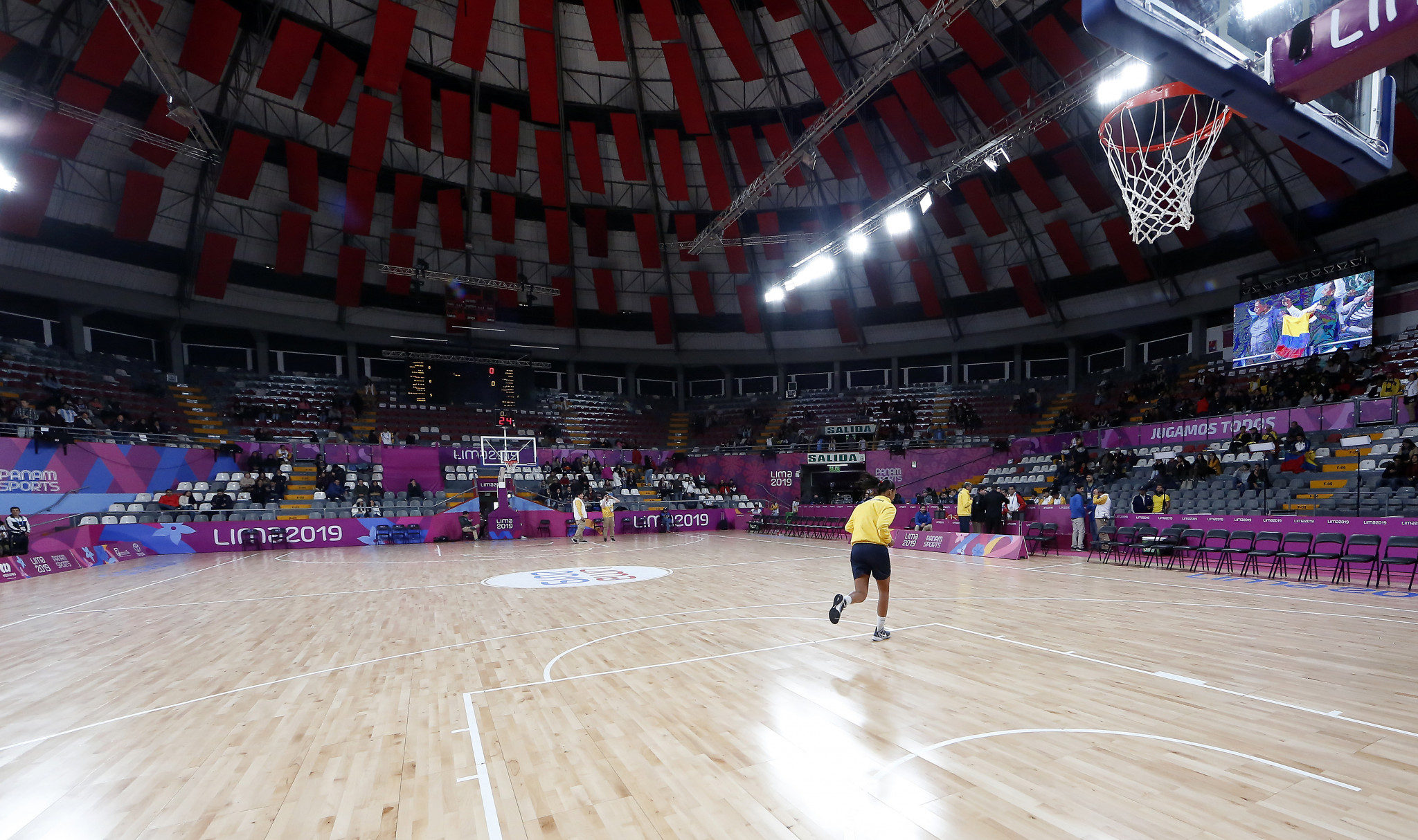 Colombia were awarded a walkover in women's basketball after Argentina had the wrong kit ©Lima 2019