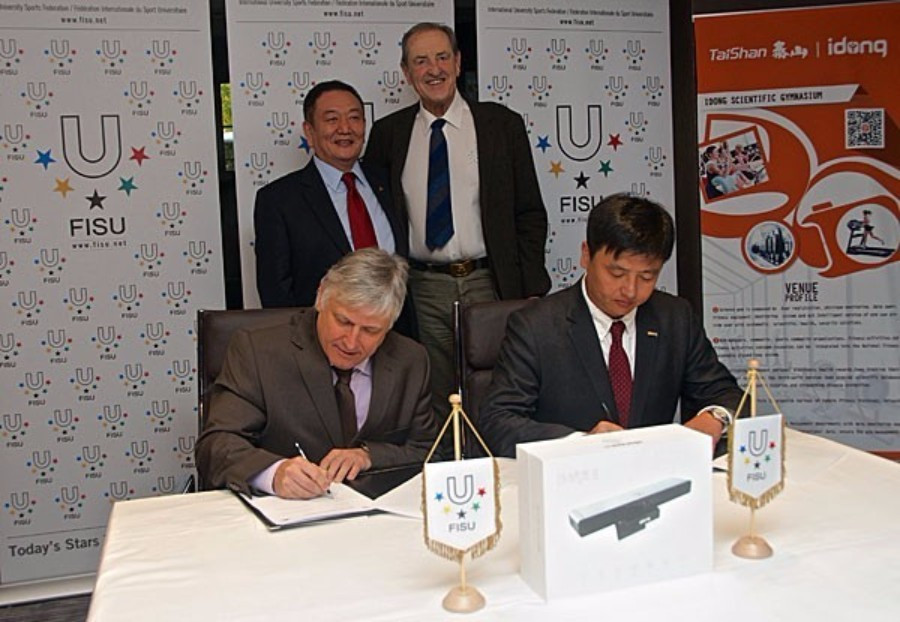 FISU signed the agreement ahead of their General Assembly
