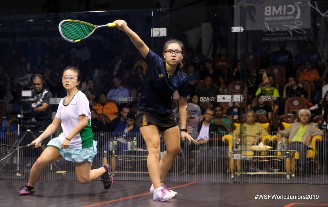Malaysia beat third seeds Hong Kong in a repeat of their Asian Junior team finals from earlier this year ©WSF
