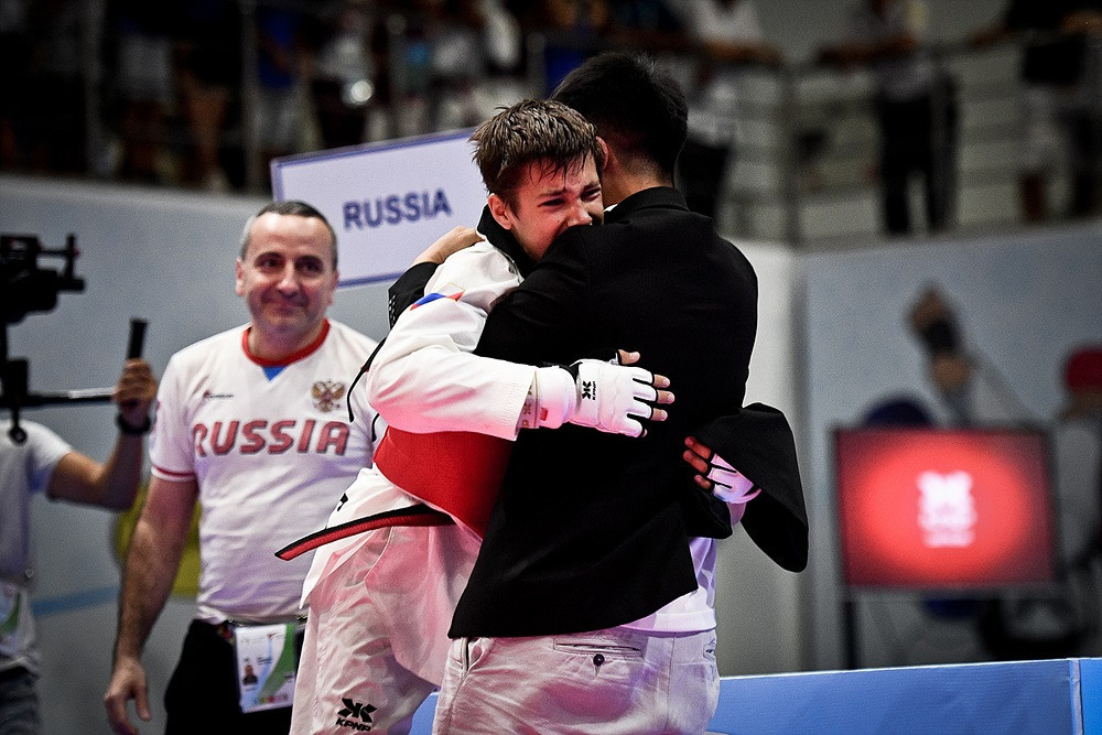 Russia's Ramazan Ramazanov came out on top in the men's under-53kg category ©World Taekwondo