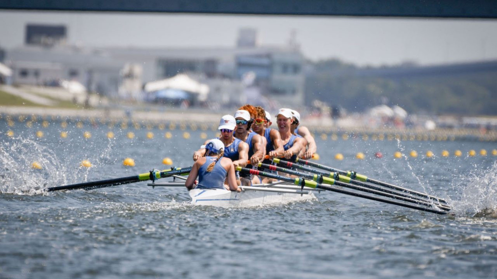 Three United States crews qualified for their respective World Rowing Junior Championships finals on the third day of competition in Tokyo ©US Rowing