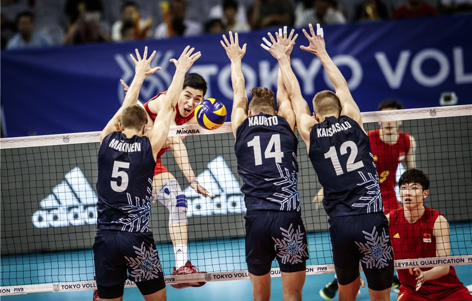 China began the Olympic qualifier by defeating Finland ©FIVB