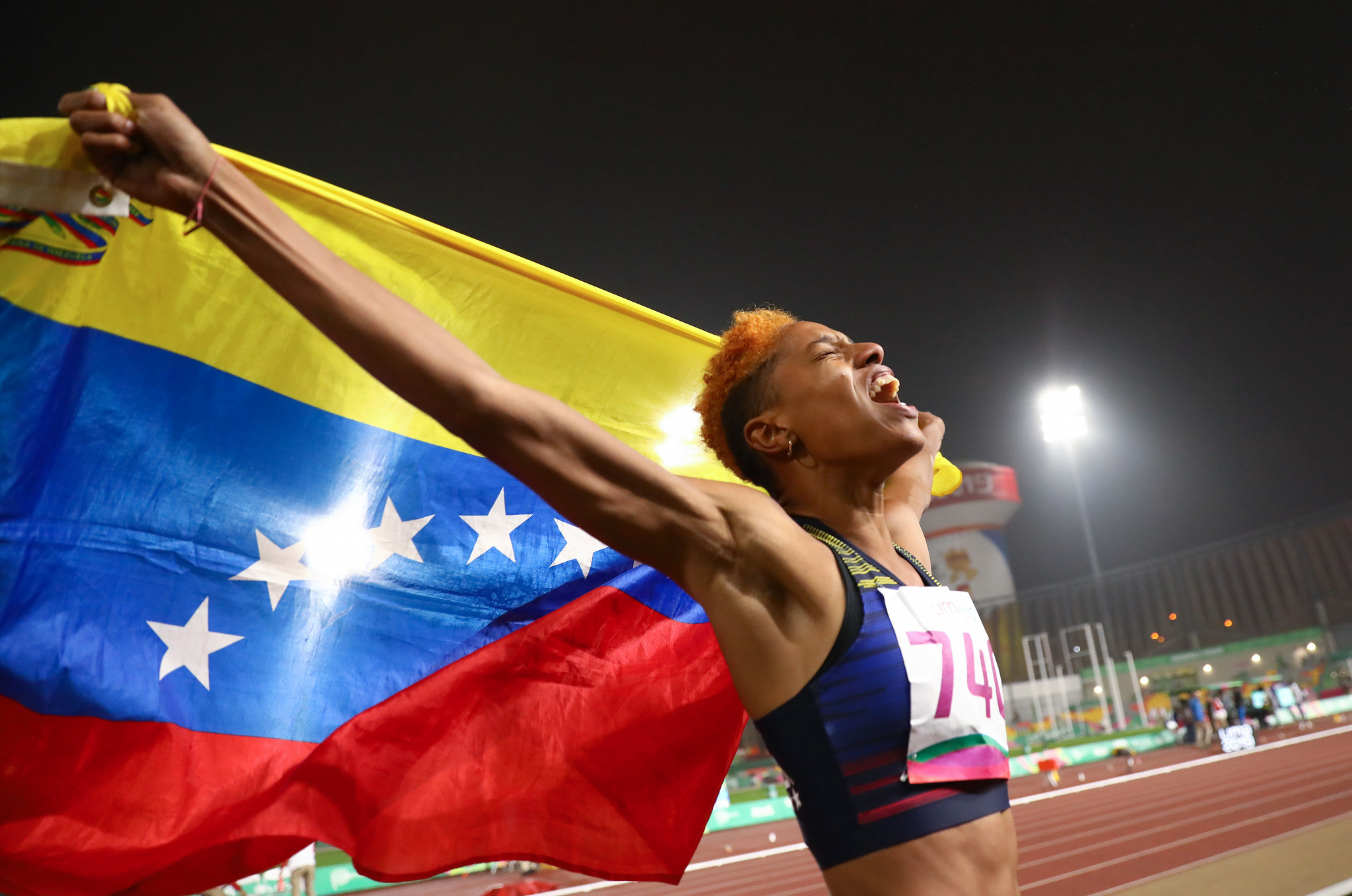 Venezuela's Yulimar Rojas won the women's triple jump with a Games record ©Getty Images 