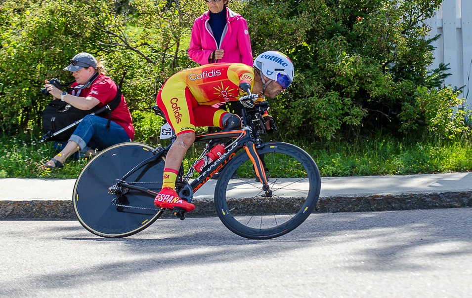 The second day of time trials at the UCI Para-cycling Road World Cup took place in Baie-Comeau today ©UCI