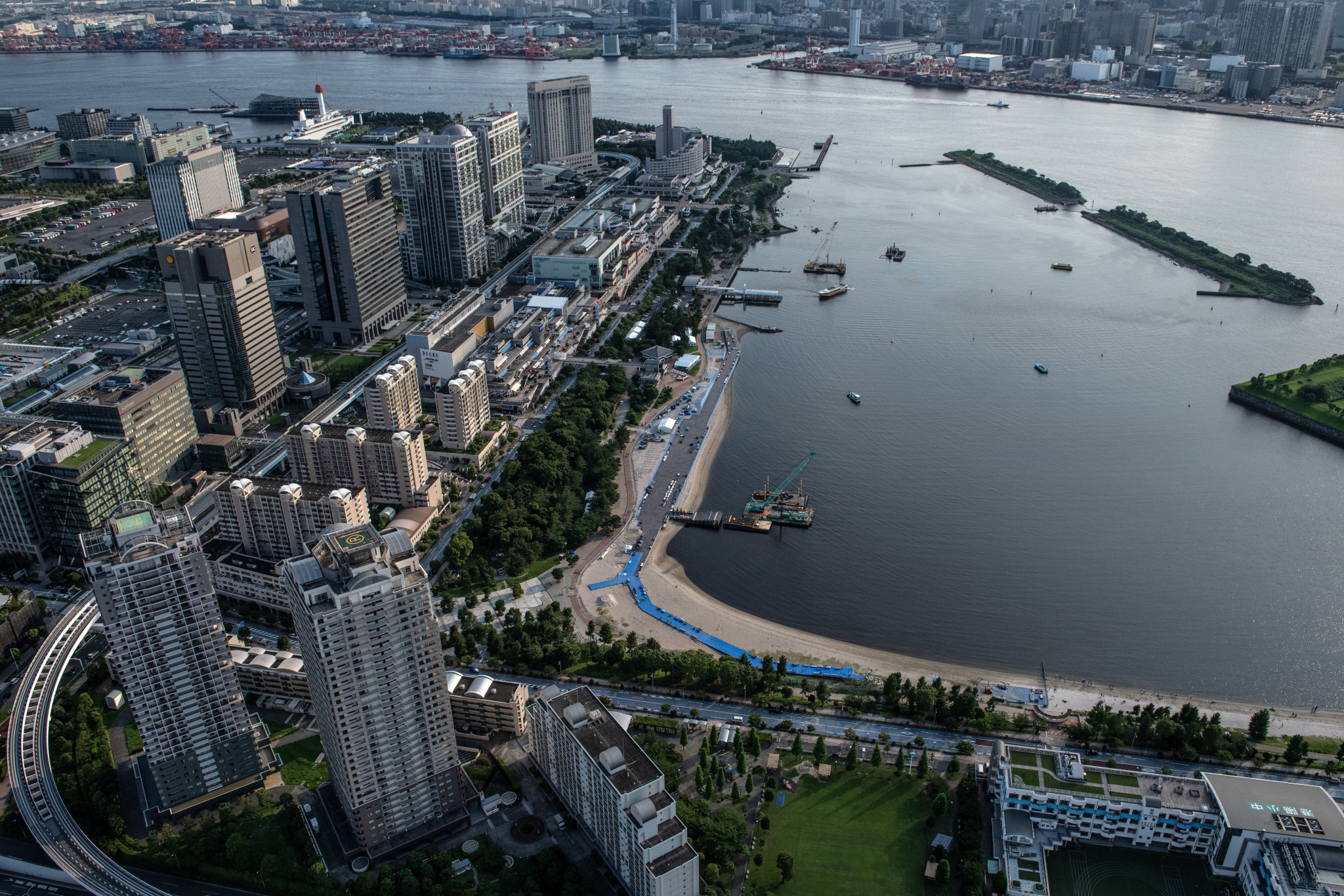 Water quality main concern as Tokyo 2020 prepare to host open water swimming test event