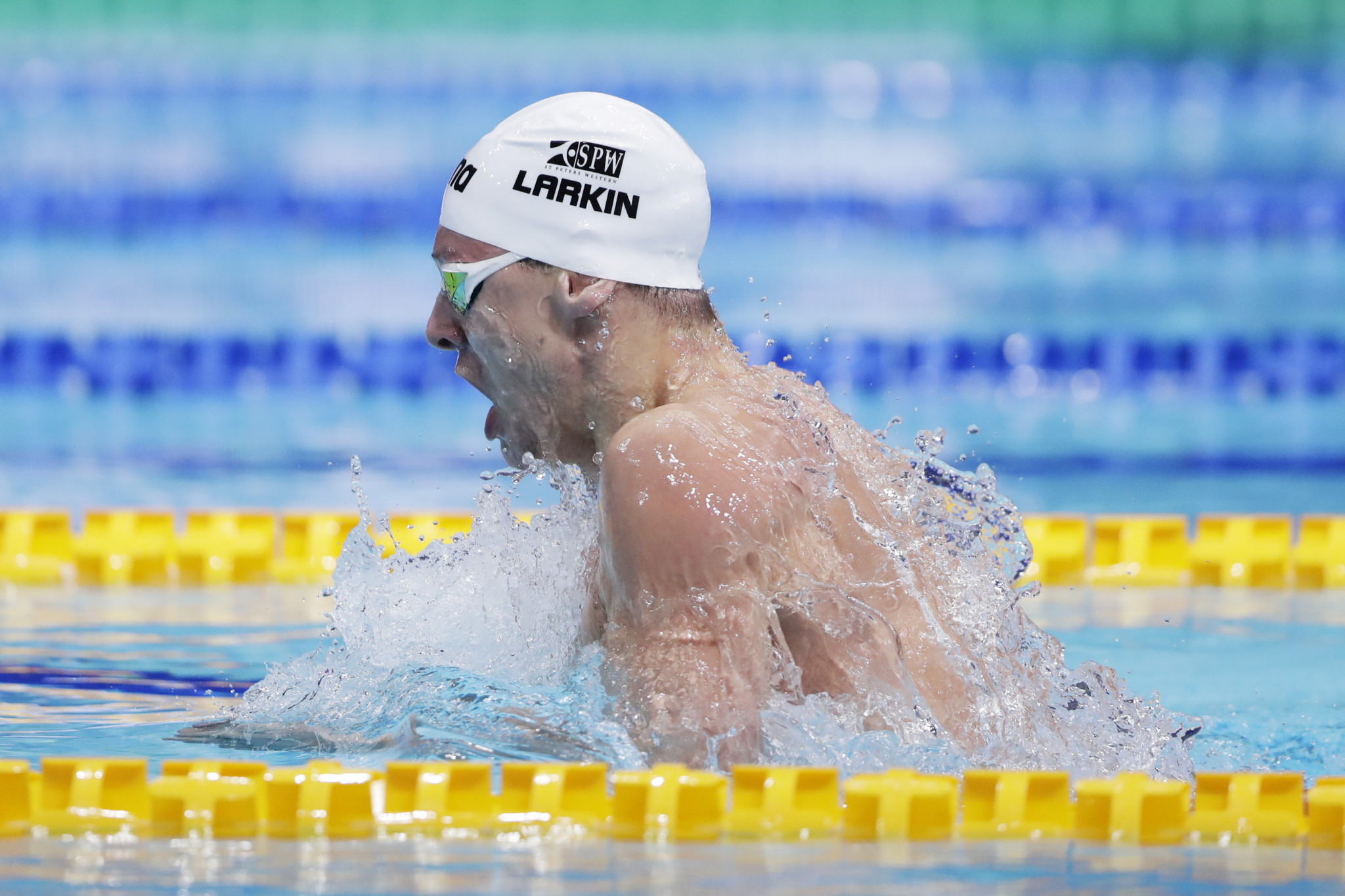 Mitchell Larkin clinched a second title in two days by winning the 100m backstroke ©Getty Images