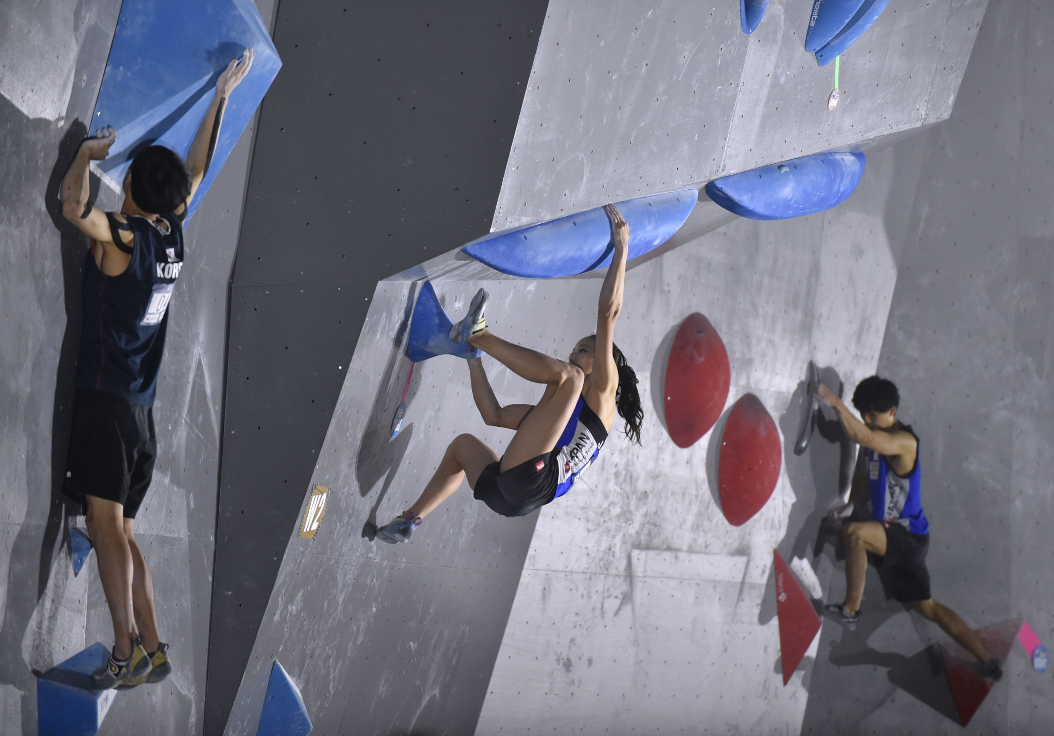 Qualification for the first Olympic sport climbing competitions, as well as gold medals, will be up for grabs at the IFSC World Championships in Japan ©Getty Images