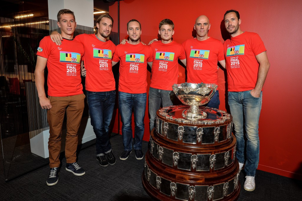 Belgium will play their first Davis Cup final since 1904 on home territory