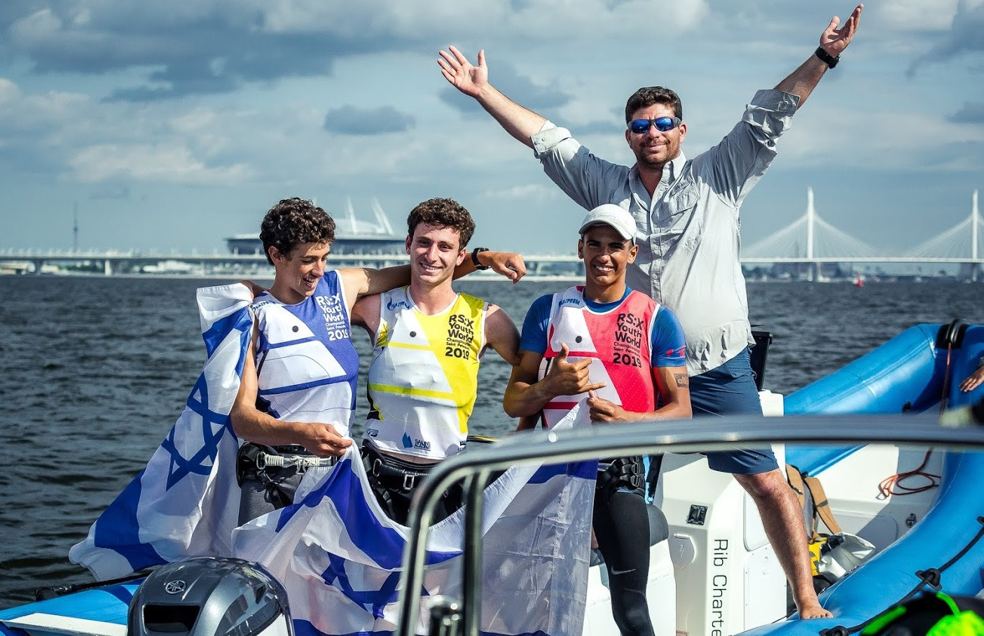 Israeli sailors finished in the top three places of the men's competition ©World Sailing