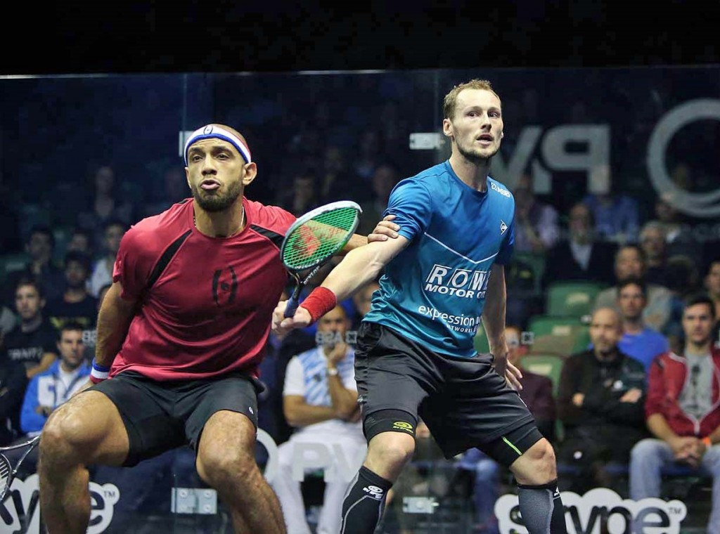 Castagnet ends home interest at PSA Men’s World Championship as French players earn second round wins