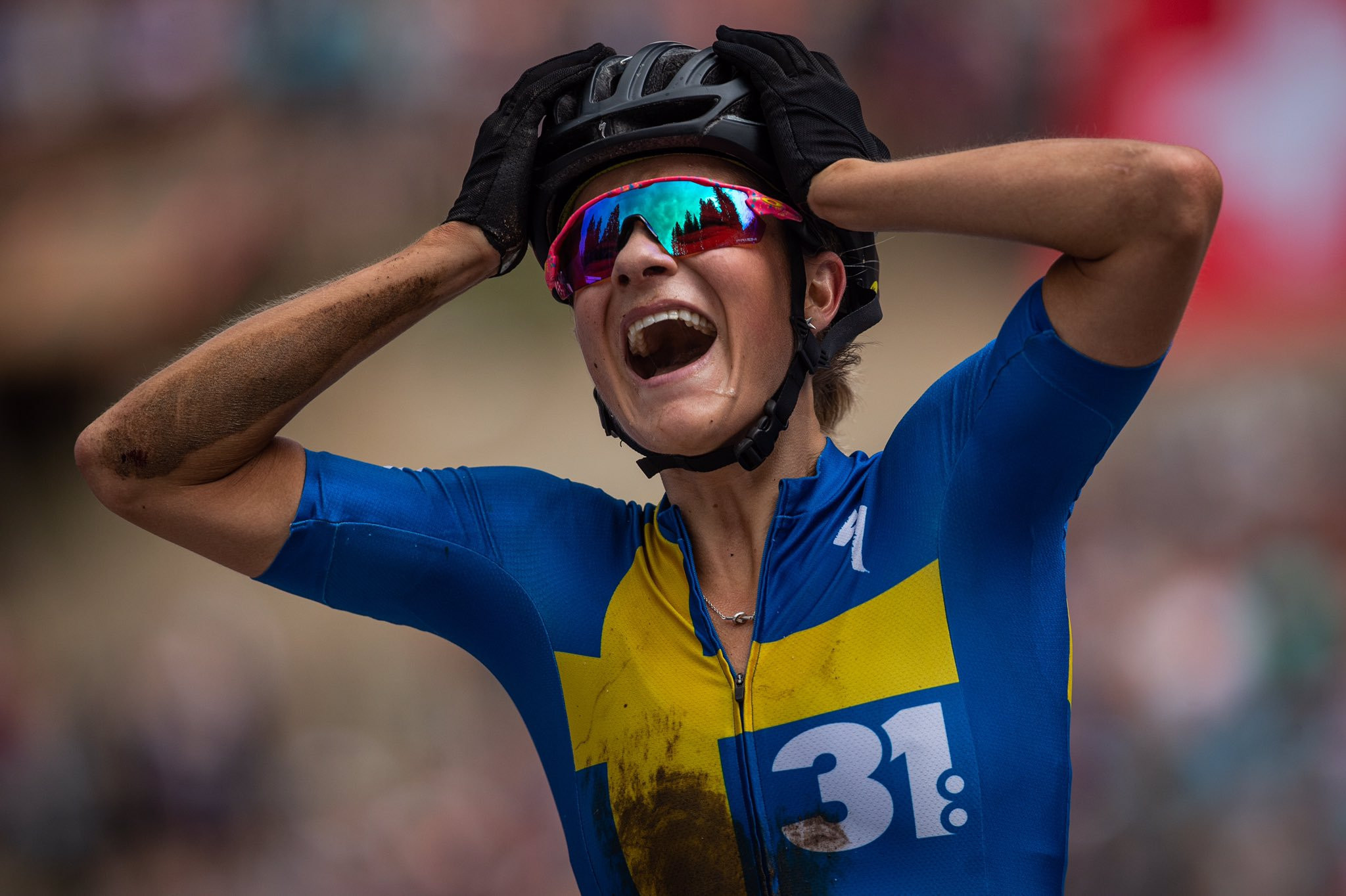 Rissveds breaks clear to win cross-country title at UCI Mountain Bike World Cup