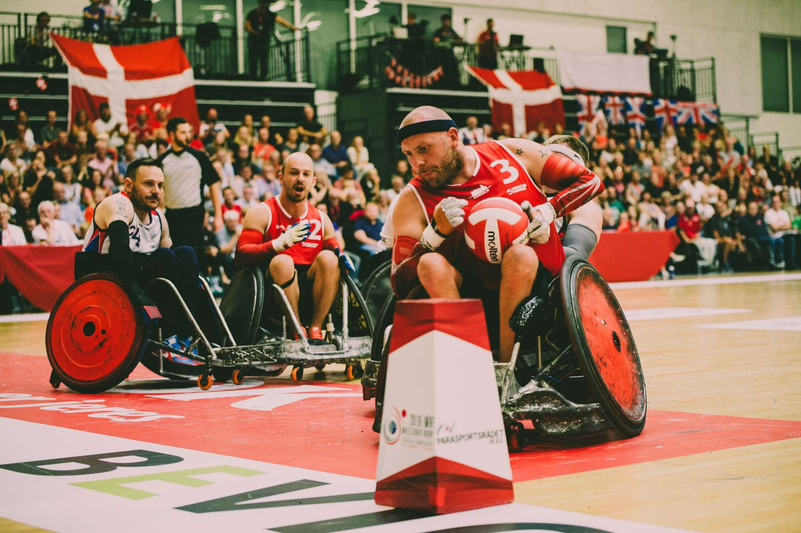 Hosts Denmark qualified for the Tokyo 2020 Paralympics despite their loss to Britain in the final ©IWRF