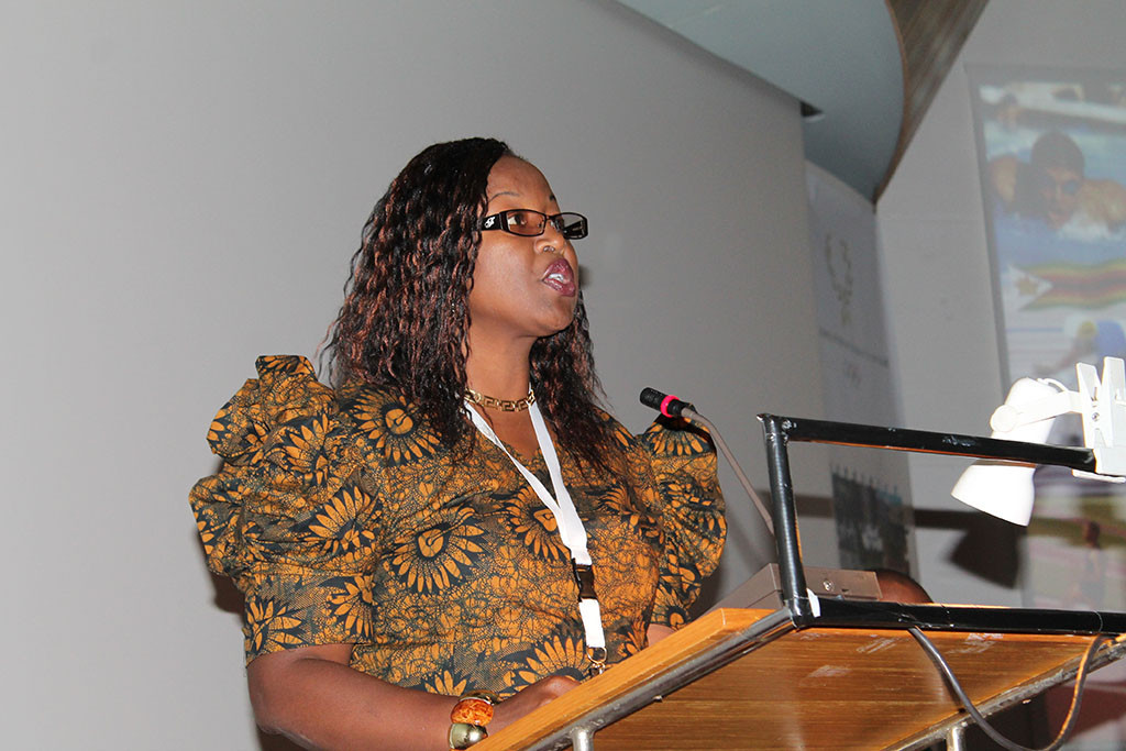 Zimbabwe’s Chef de Mission Eugenia Chidhakwa is predicting a successful African Games for the country ©ZOC