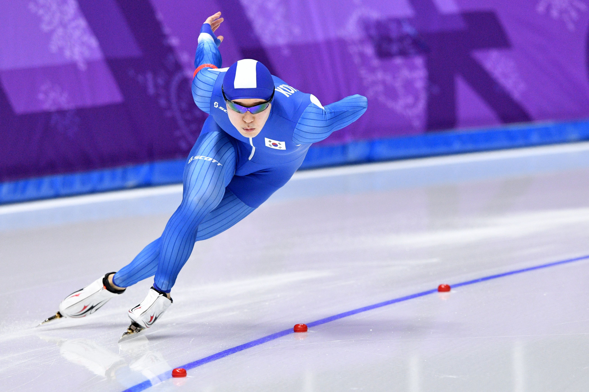 Kim Tae-yun is one of five South Korean speed skaters suspended for drinking at the training facility ©Getty Images