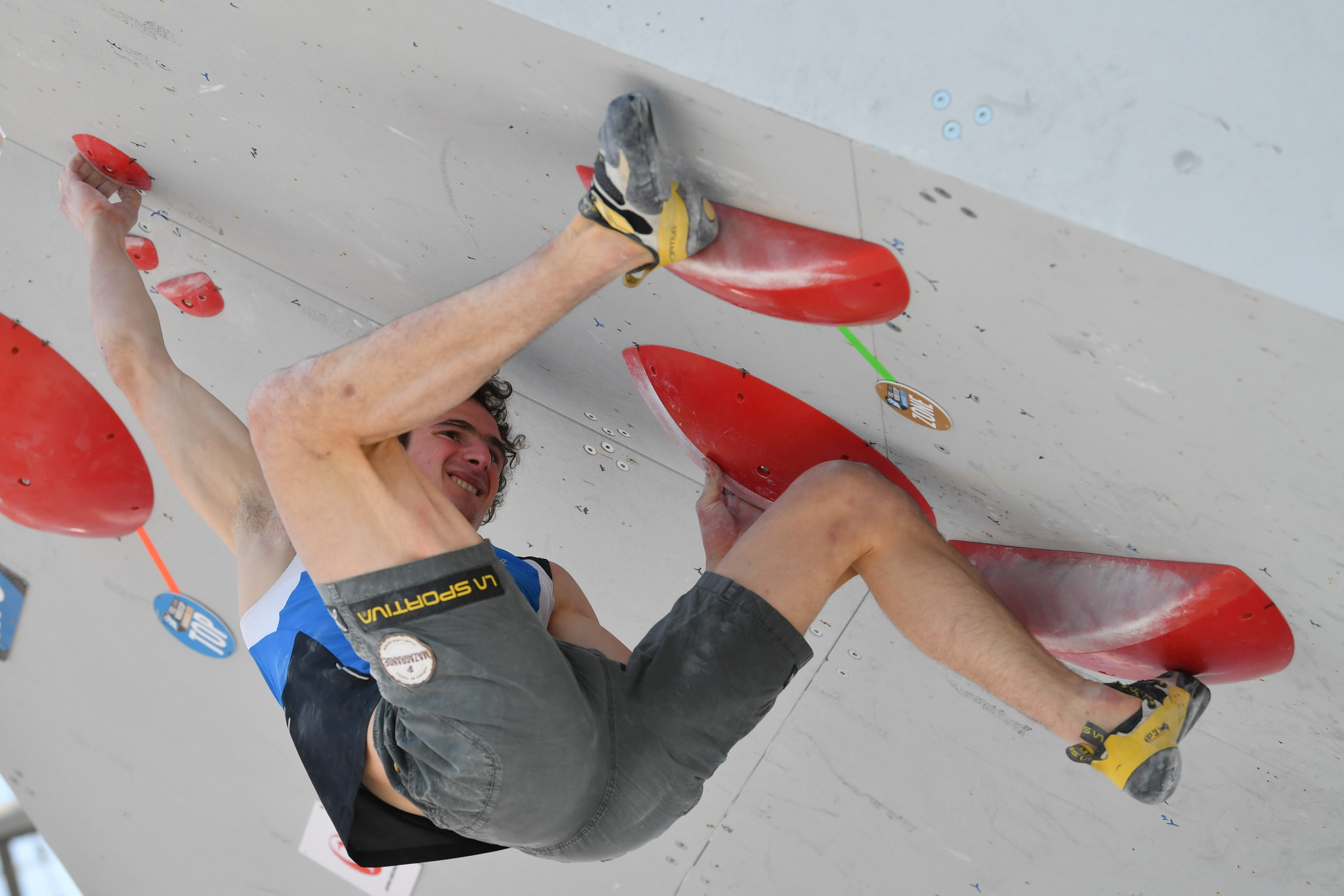 Adam Ondra was the stand-out performer today in men's bouldering qualifying at the IFSC World Championships ©Getty Images