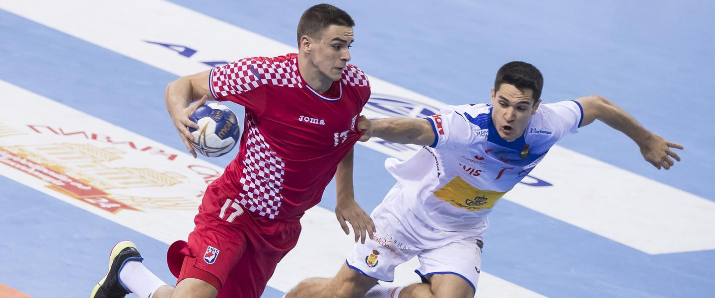 Croatia were one of three teams to advance through to the round of 16 with a perfect record at the Men's Youth World Handball Championship in Skopje ©IHF