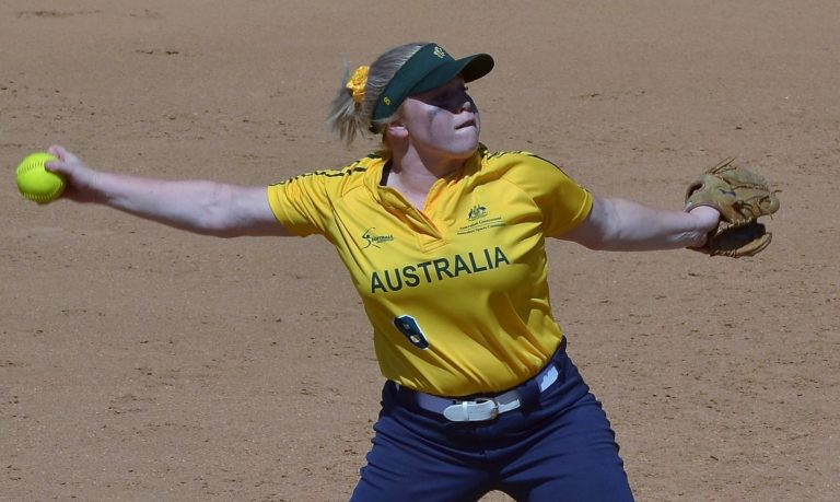 Australia were among the four teams that secured their place in the super round of the Under-19 Women's Softball World Cup in Irvine today ©WBSC