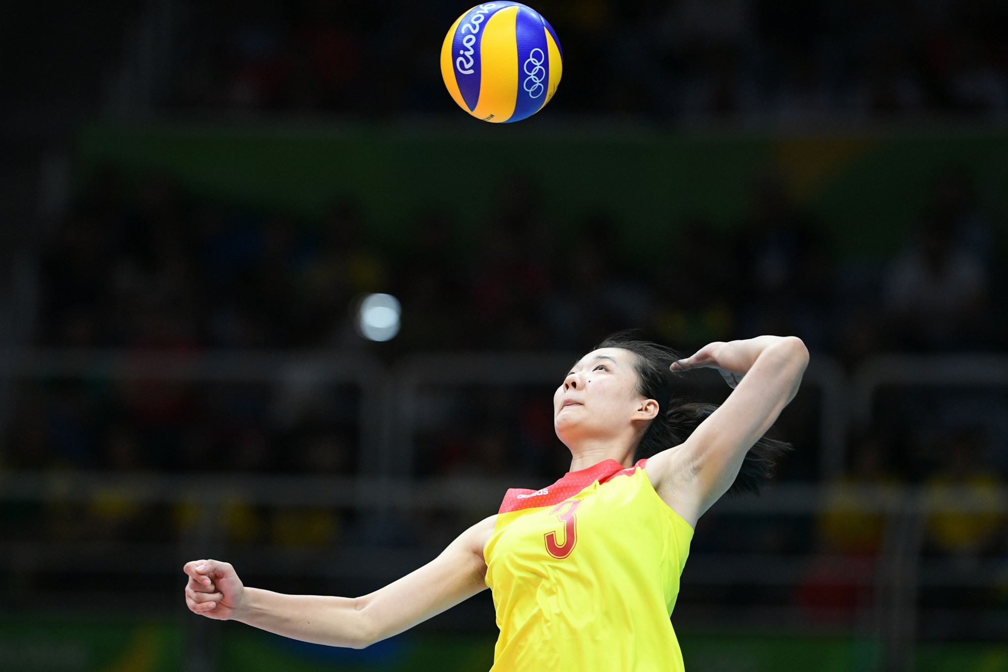 Chinese volleyball player Yang Fangxu has been given a four-year doping ban ©Getty Images
