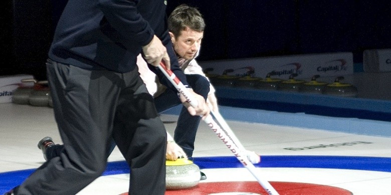 IOC member Prince Frederik of Denmark will throw a ceremonial stone at the Opening Ceremony of the European Curling Championships ©WCF