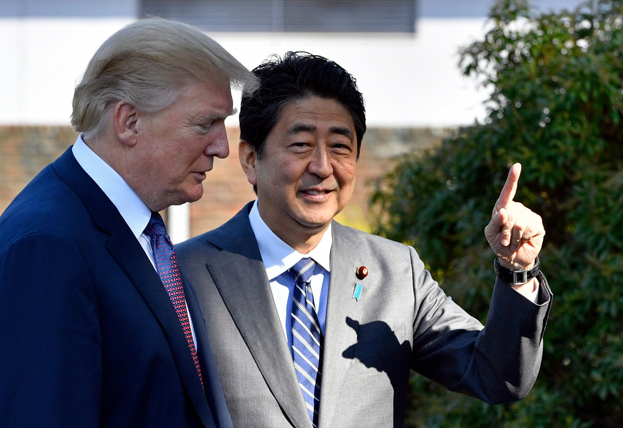 In November 2017, United States President Donald Trump and Japanese Prime Minister Shinzō Abe played a round of golf at the Kasumigaseki Country Club ©Getty Images