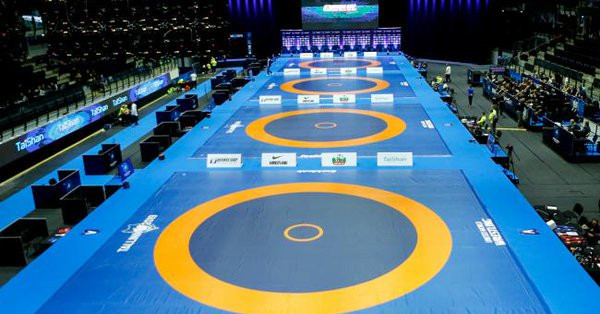 Action continued today at the UWW World Junior Championships in Tallinn ©UWW/Twitter