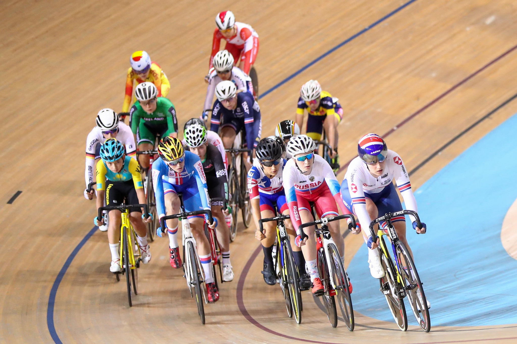 Australian Ella Sibley won the first individual title of the event in Frankfurt ©UCI