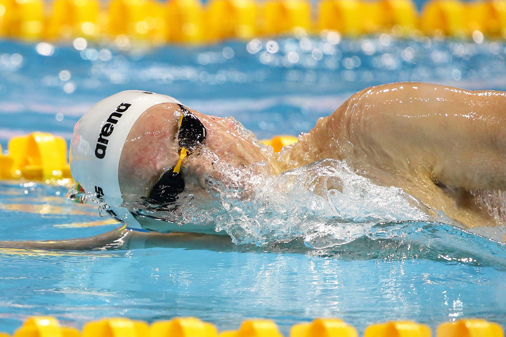 Danas Rapšys of Lithuania won the men's 400m freestyle race in Singapore ©Getty Images
