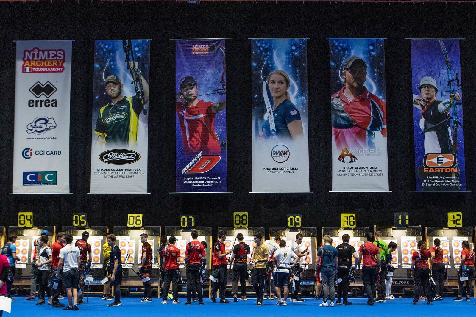 The Indoor Archery World Series is a collection of mass-participation and elite tournaments held in cities around the world ©World Archery