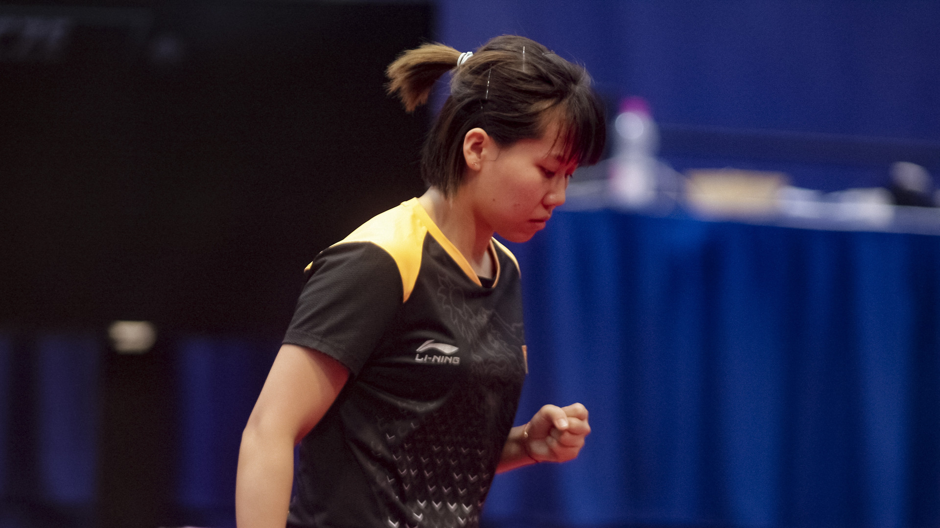 China's Chen Xingtong was extremely impressive as she beat third-seeded Japanese Miu Hirano in the round of 16 in the women's singles event ©ITTF